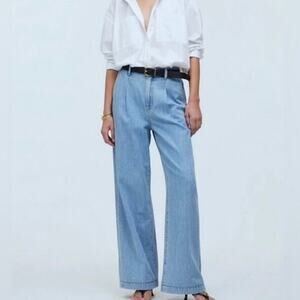 Madewell The Harlow Wide Leg Jean Size 29 NEW